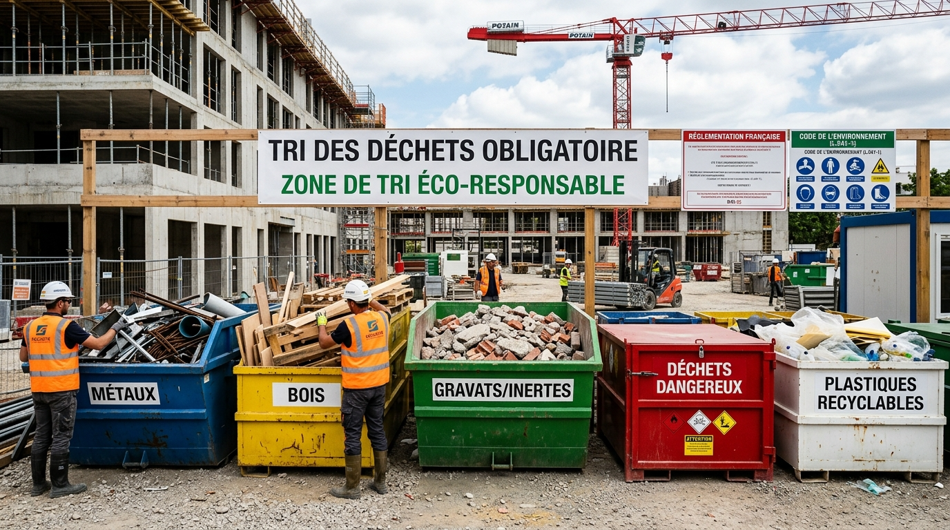 Gestion des déchets de chantier